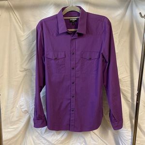 Express TX8 Shirt Modern Fit. Large 16-16.5 collar.